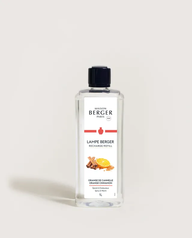 maison-berger-paris-recharge-lampe-berger-orange-de-cannelle-1-litre image 1