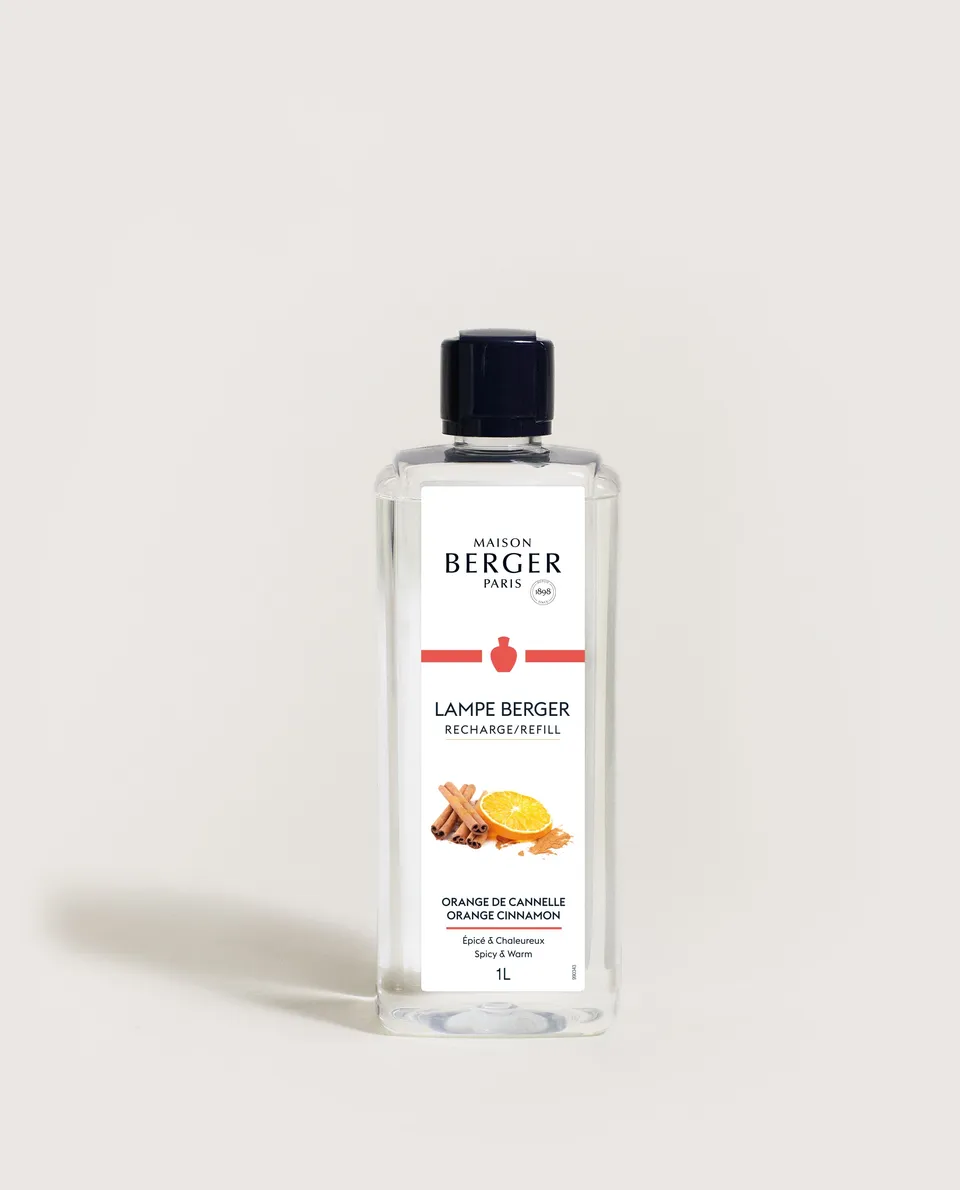 maison-berger-paris-recharge-lampe-berger-orange-de-cannelle-1-litre image 1