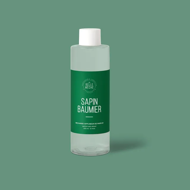 la-belle-m-che-recharge-diffuseur-sapin-baumier-200-ml-10-tiges image 1