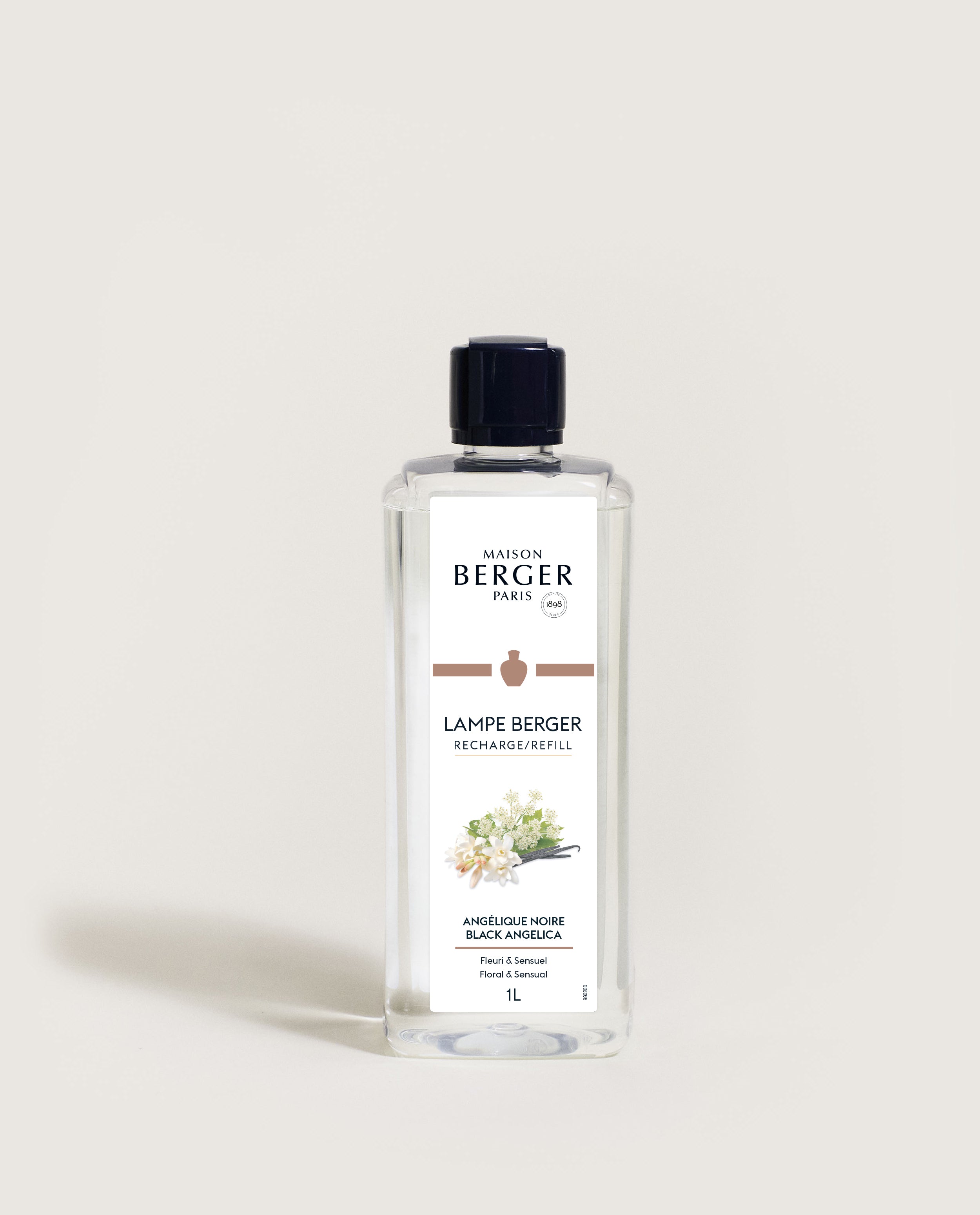 maison-berger-paris-recharge-lampe-ang-lique-noire-1-litre-parfum-catalyse-flora image 1