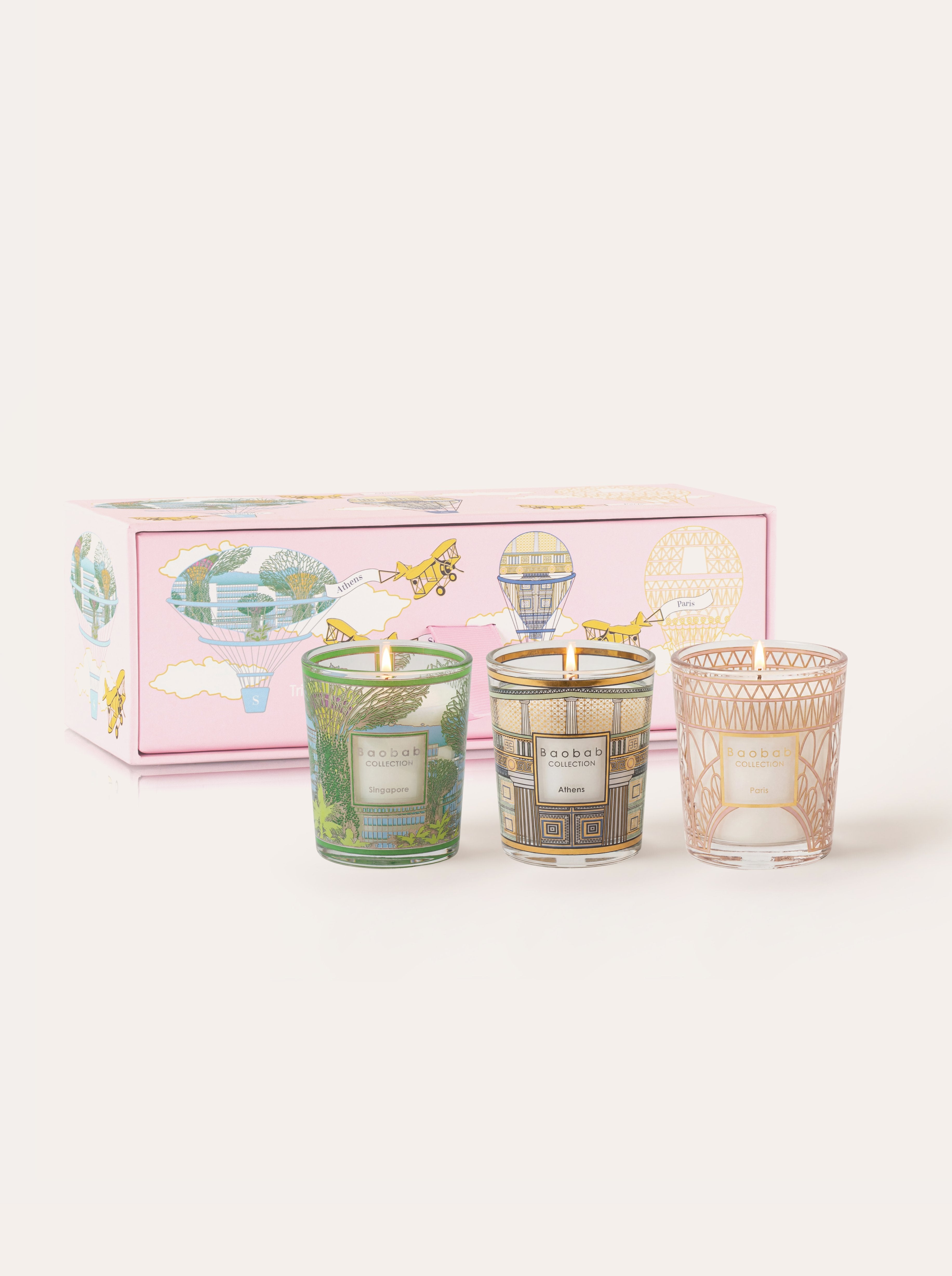 baobab-collection-trio-travel-bougies-singapore-athens-paris image 1