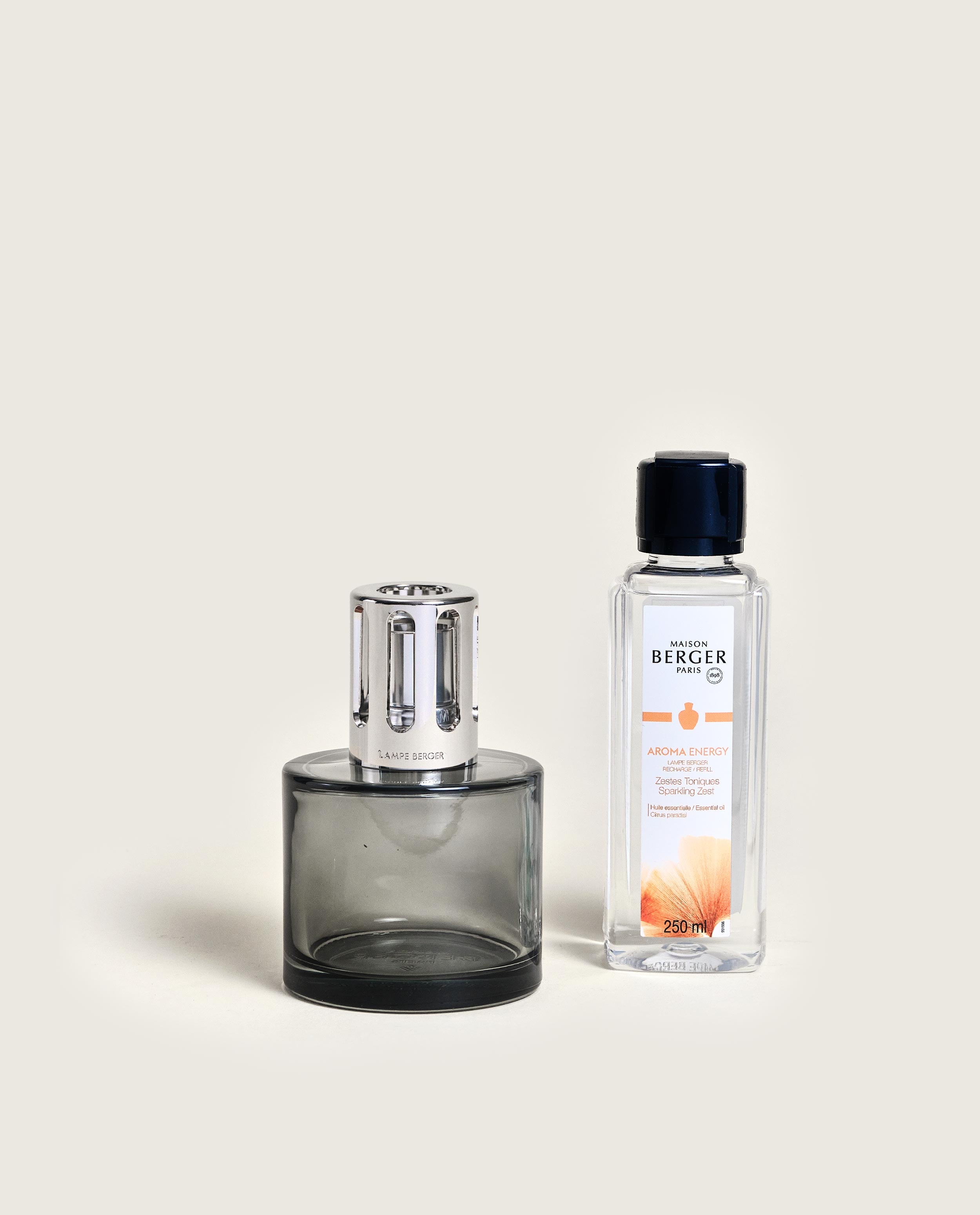 maison-berger-paris-coffret-lampe-berger-aroma-energy-grise image 1