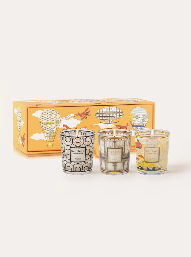 baobab-collection-trio-travel-bougies-parfum-es-brussels-roma-saint-tropez image 1