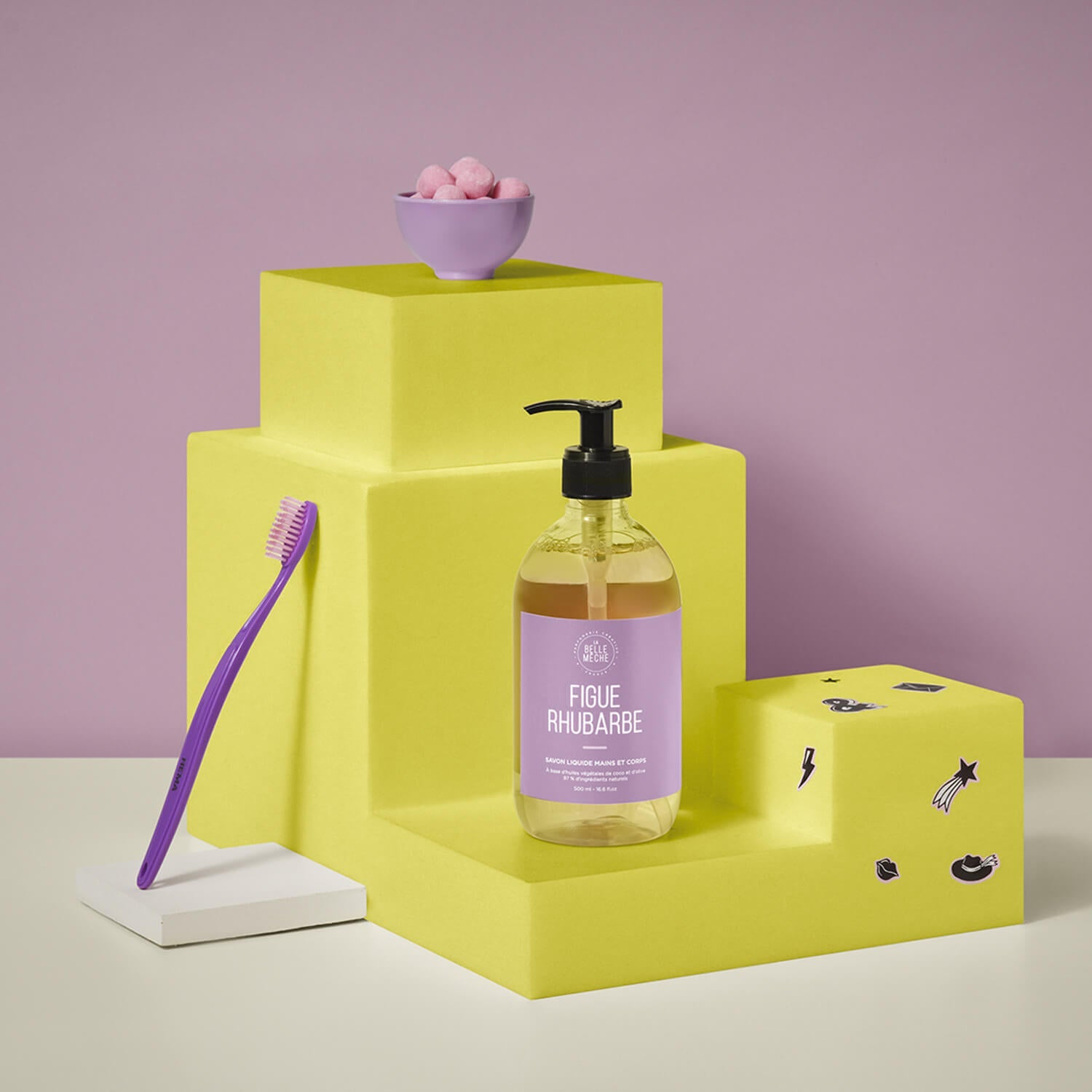 la-belle-m-che-savon-liquide-figue-rhubarbe image 1