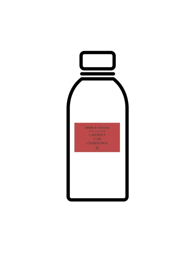 cirerie-de-gascogne-recharge-diffuseur-cabernet-cuir-champignon-200-ml image 1