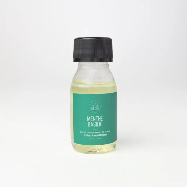 la-belle-m-che-testeur-savon-liquide-menthe-basilic-60-ml image 1