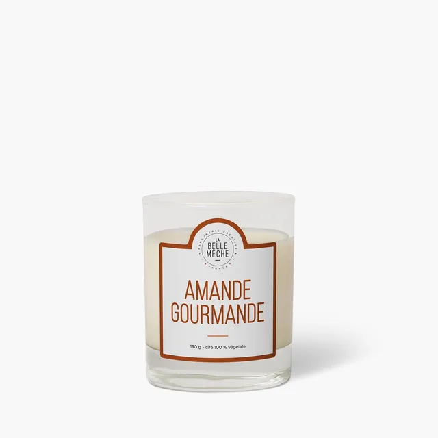 la-belle-m-che-bougie-parfum-e-amande-gourmande-190g-50h image 1