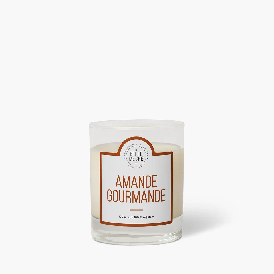 la-belle-m-che-bougie-parfum-e-amande-gourmande-190g-50h image 1