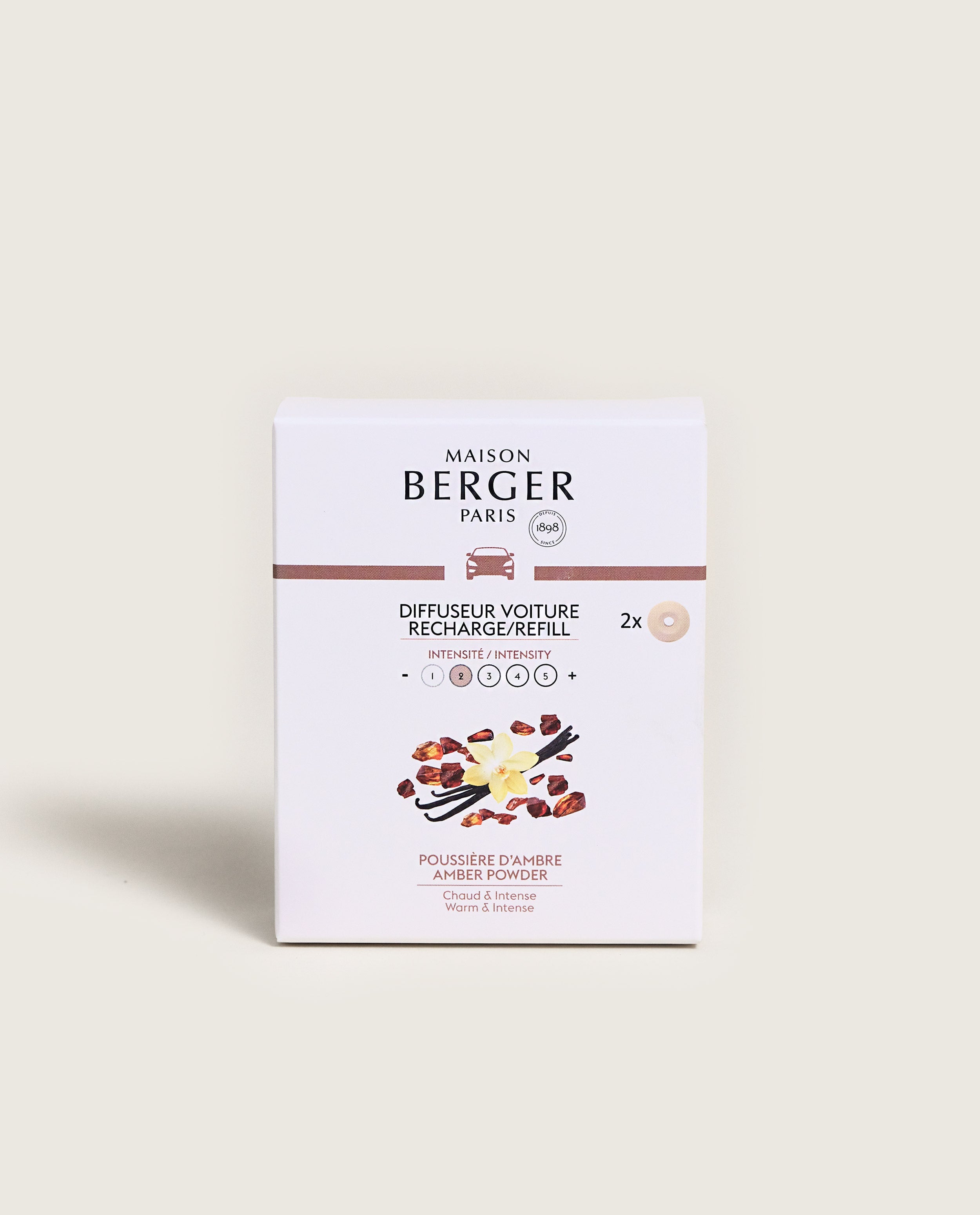 maison-berger-paris-recharges-diffuseur-voiture-poussi-re-d-ambre-x2 image 3