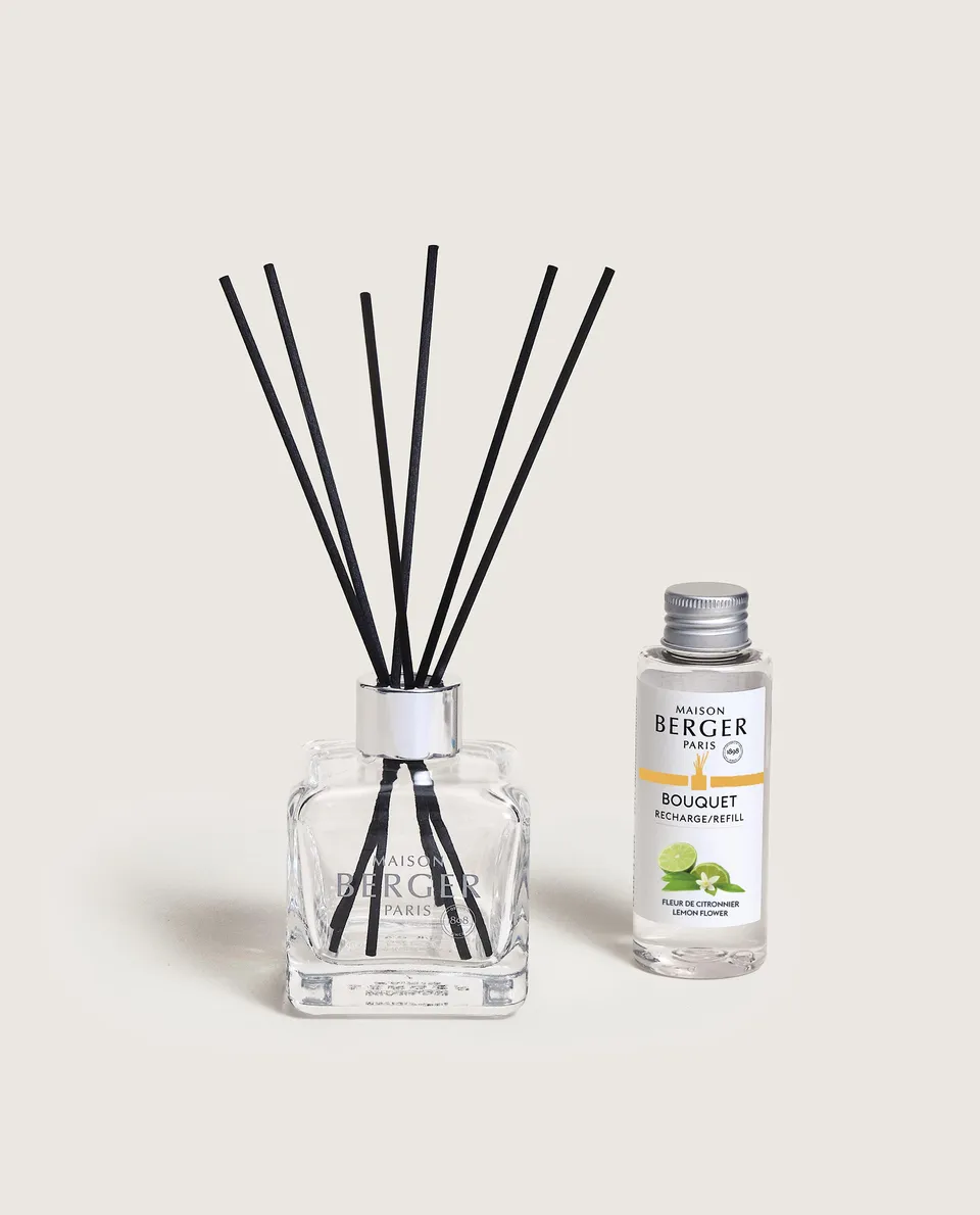 maison-berger-paris-bouquet-parfum-cube-fleur-de-citronnier image 1