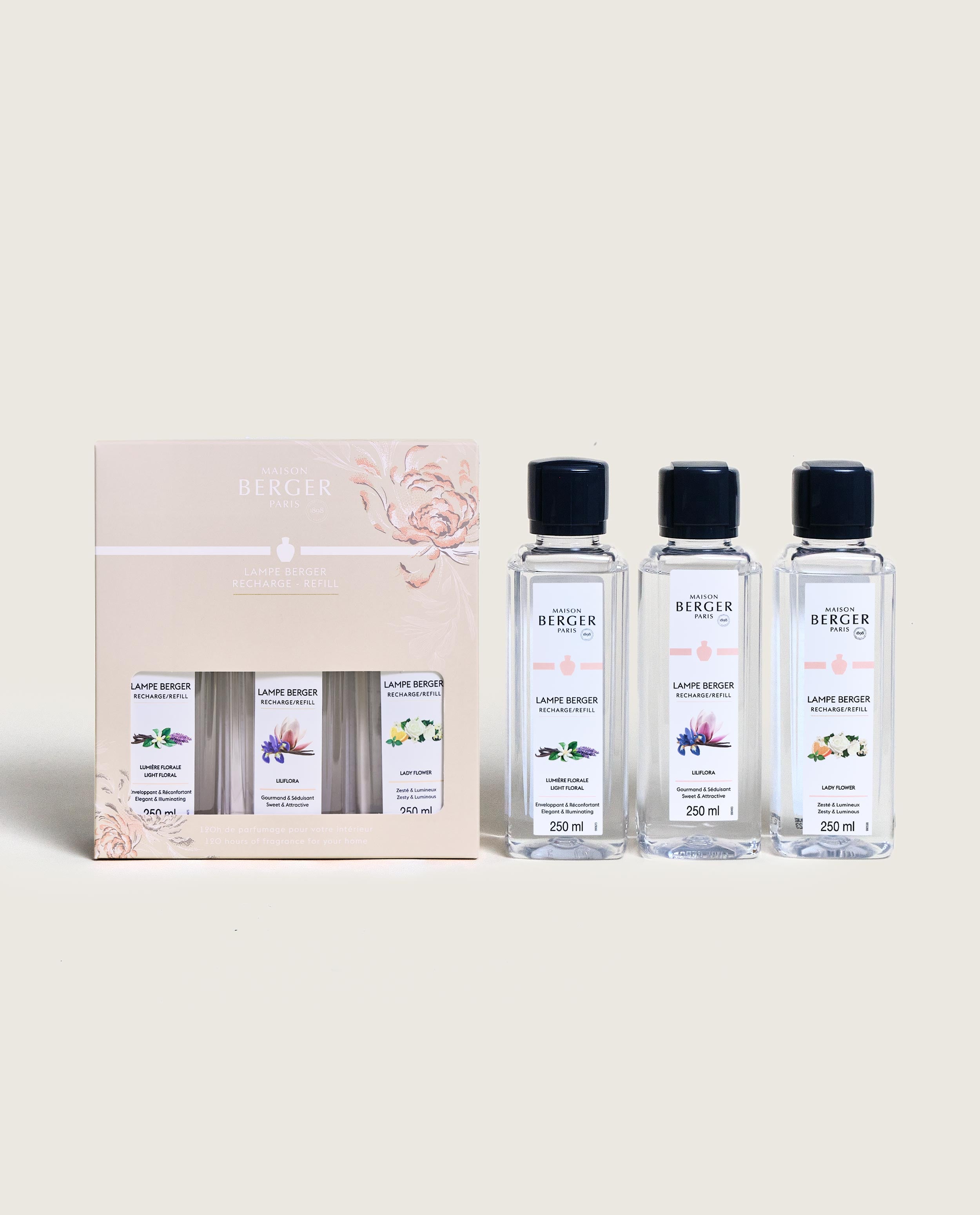 maison-berger-paris-coffret-3-recharges-lampe-berger-250ml image 3
