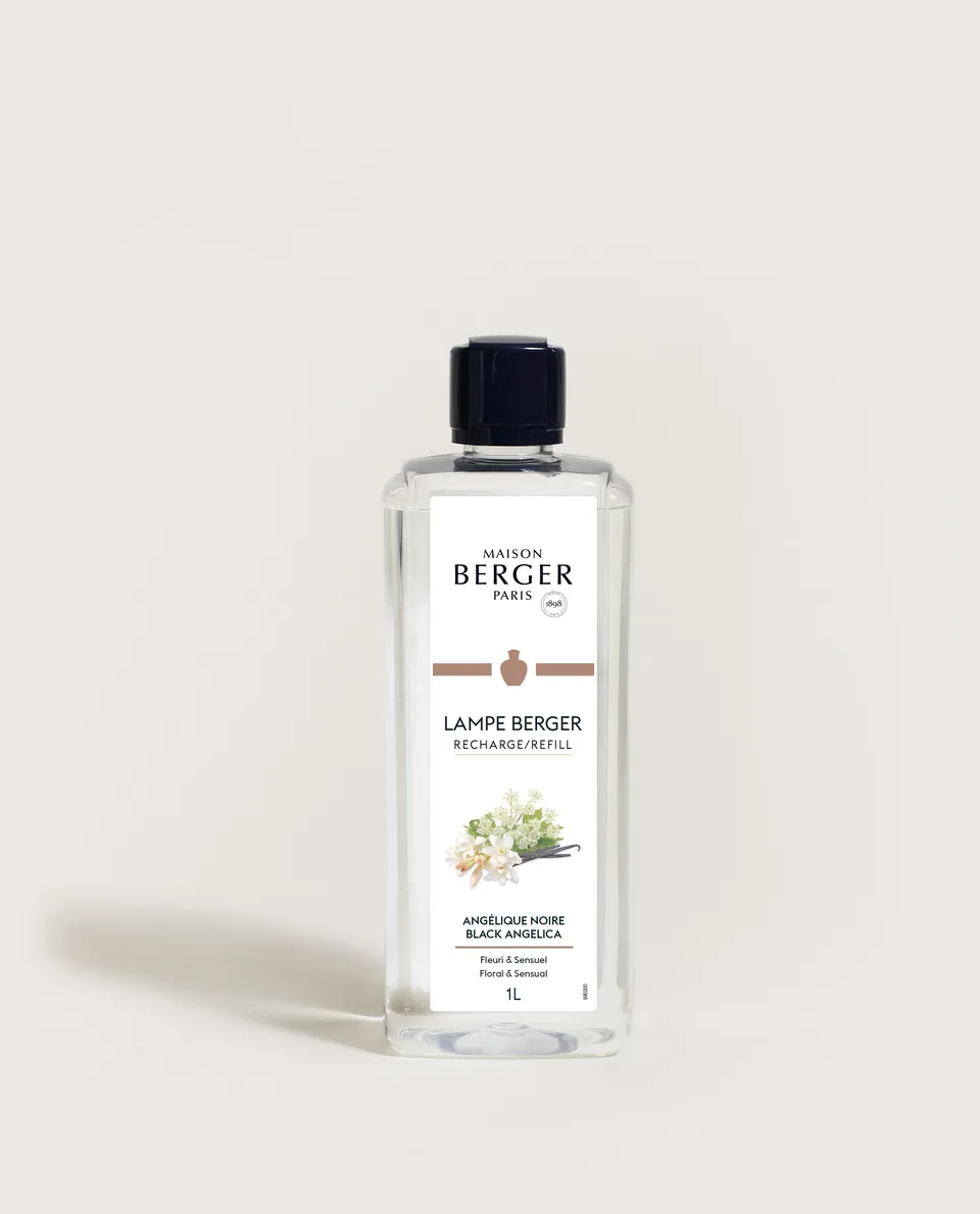maison-berger-paris-recharge-lampe-ang-lique-noire-1-litre-parfum-catalyse-flora image 1