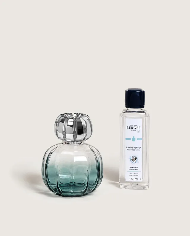 maison-berger-paris-coffret-lampe-berger-corali-verte-aqua-c-leste-250-ml image 1