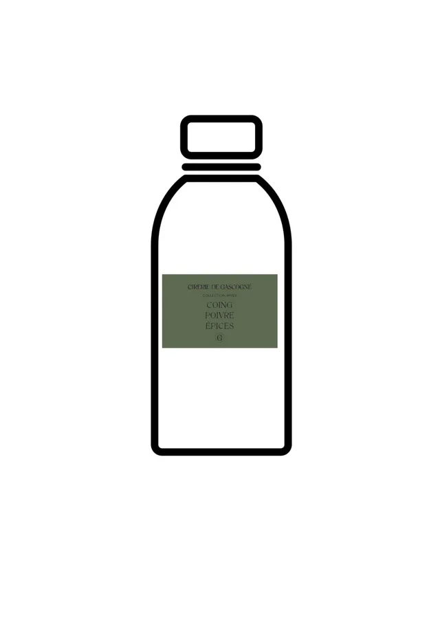 cirerie-de-gascogne-recharge-diffuseur-coing-poivre-piment-200-ml image 1