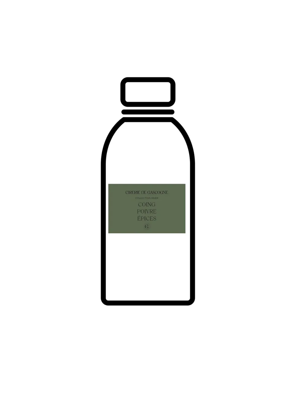 cirerie-de-gascogne-recharge-diffuseur-coing-poivre-piment-200-ml image 1