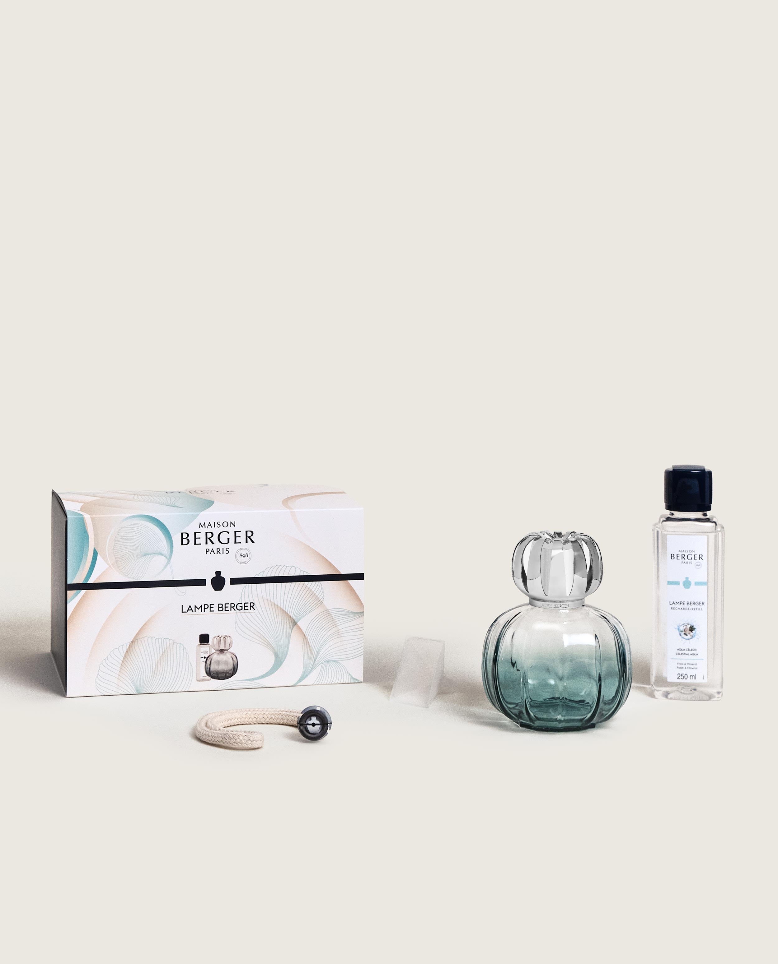 maison-berger-paris-coffret-lampe-berger-corali-verte-aqua-c-leste-250-ml image 5